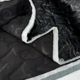 Quilted Alphabet - Black