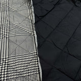 Quilted - Black & Ivory Hound