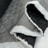 Quilted - Black & Ivory Hound