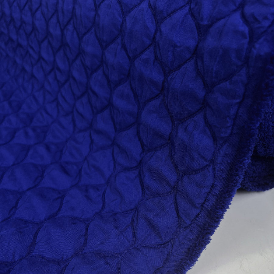 Quilted - Coco Stretch - Royal