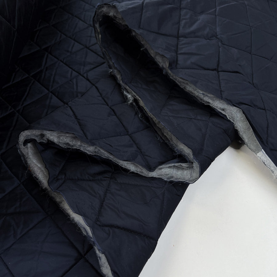Remnant - Quilted - Matte Navy (1.44m)