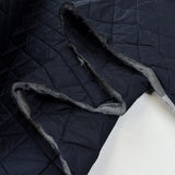Quilted - Matte Navy