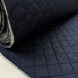 Quilted - Matte Navy