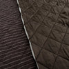 Quilted Wool - Brown Pinstripe