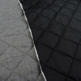 Quilted Wool - School Grey