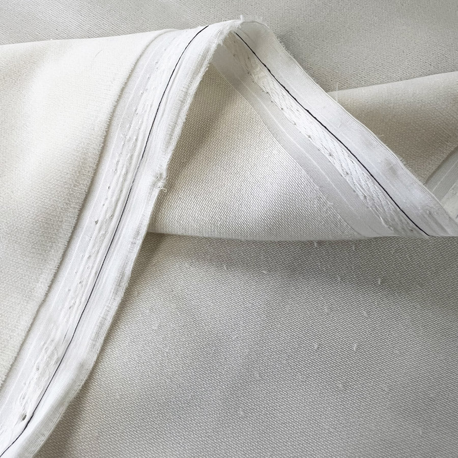 Remnant - Rae - Velvet - Ivory (1.75m)