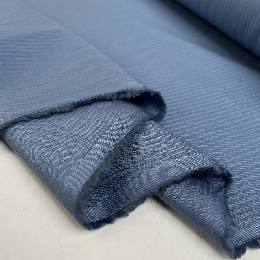 Remnant - Ralph Shirting - Mid Blue (1.35m)