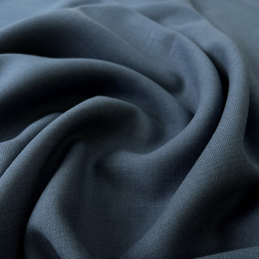 Remnant - Raymond Wool - Blue (1.44m)