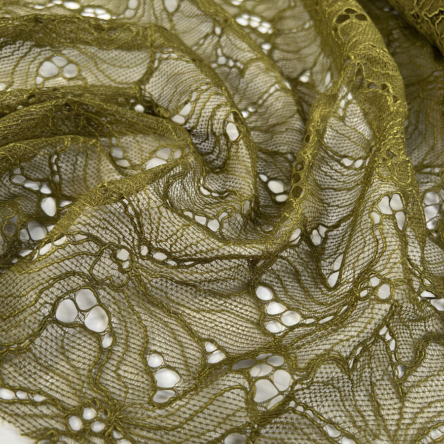 Recycled Lace - Moss Green