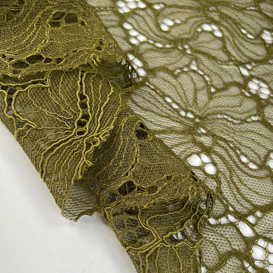 Recycled Lace - Moss Green