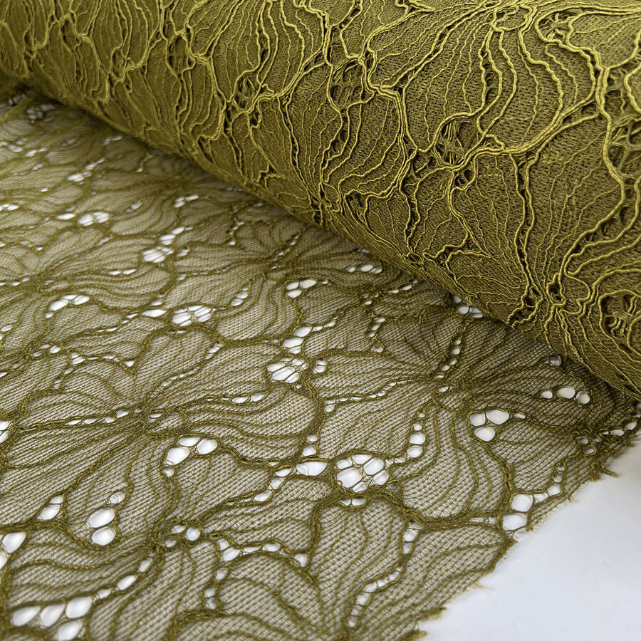 Recycled Lace - Moss Green
