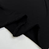 Recycled Polyester Jersey - Black