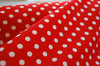 Poplin Print - Wat Spot - Red