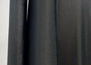 Redeem Black Medium Weight Stretch Lining Fabric Drape