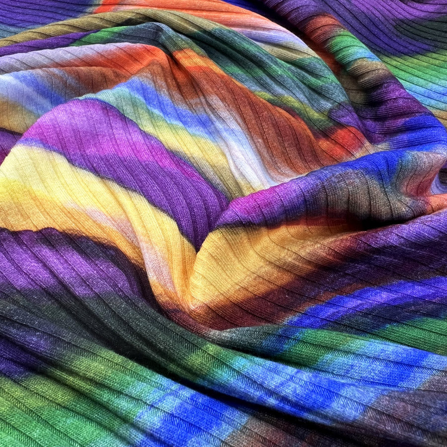 Remnant - Rib Jersey - Cosmic - Purple (1.7m)