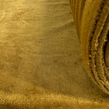 Ribbed Velour Jersey - Gold