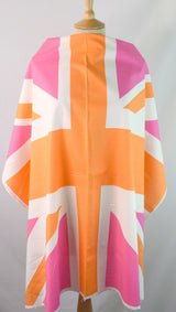 Riley Blake - Union Jack Flag - Pink, Orange & White