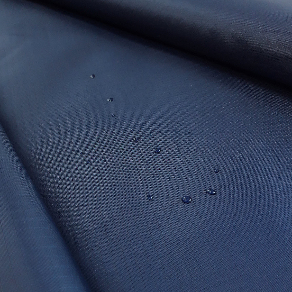 Lightweight Water Resistant Polyester Fabric | Ripstop - Navy – Croft Mill