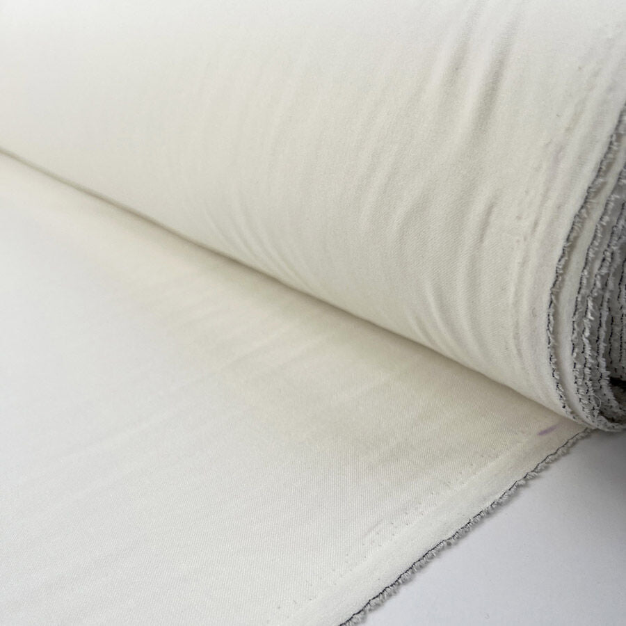 Polyester Visccose Elastane Ivory Suiting Fabric | Runway – Croft Mill