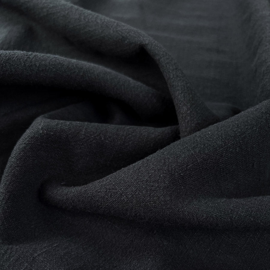Rustic Linen - Charcoal