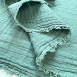 Remnant - Double Gauze - Sage (1m)