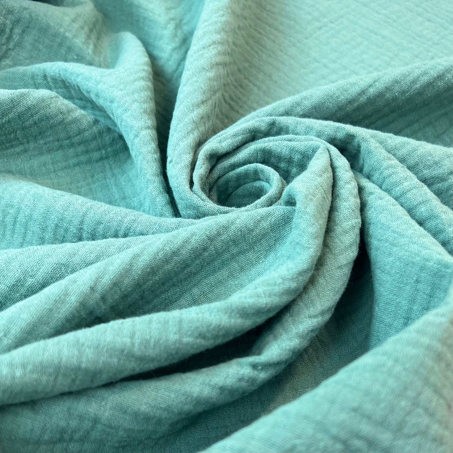 Remnant - Double Gauze - Sage (1m)