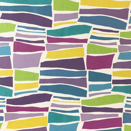 Sanderson Milla Cotton Fabric Abstract Print