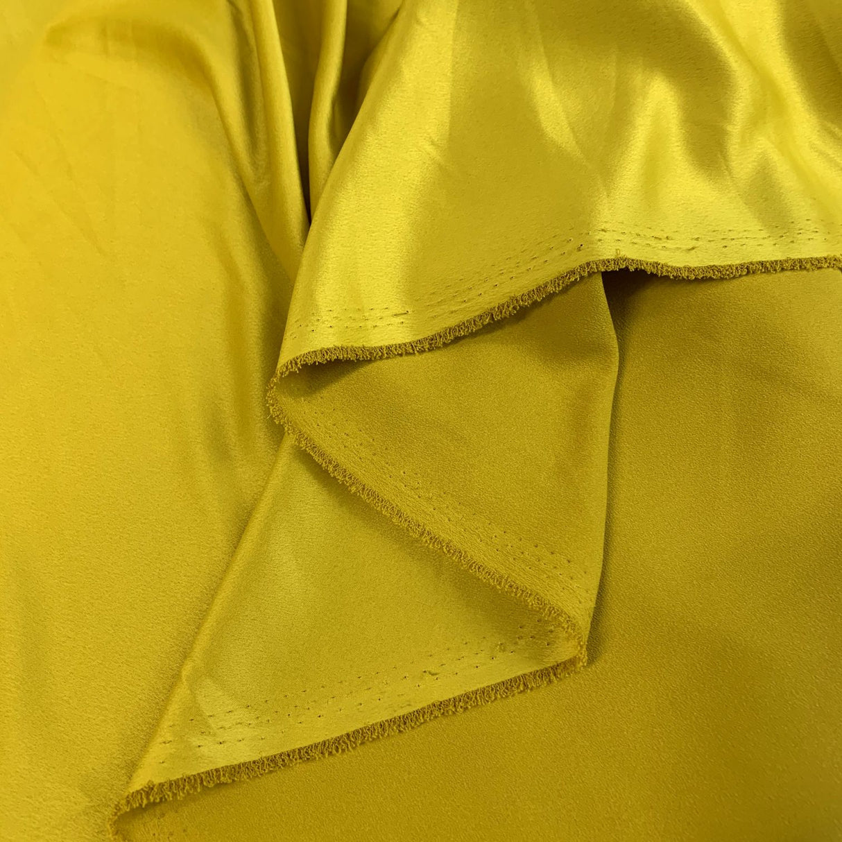 Remnant - Satin Crepe - Gold (2m)