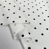 Scuba Crepe - Polka Dot