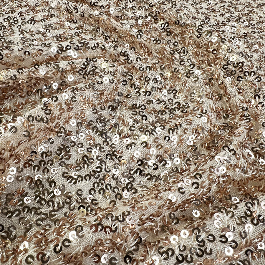 Jersey Sequin - Champagne