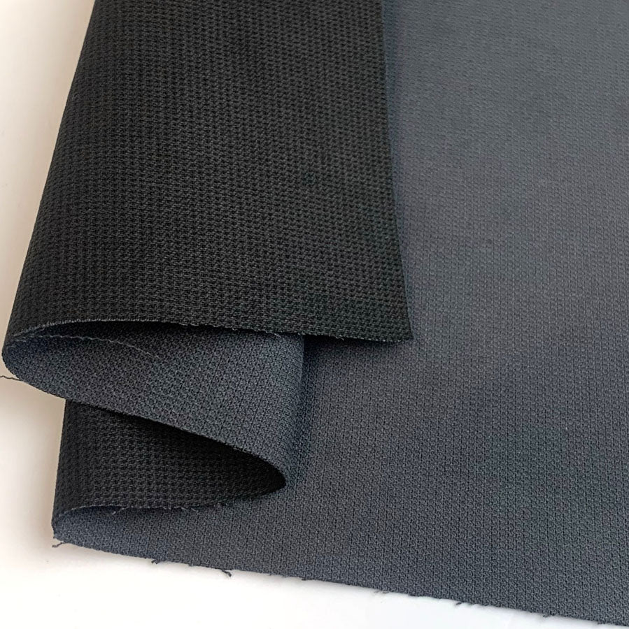 Remnant - Setex – Check Grey & Black (1m)