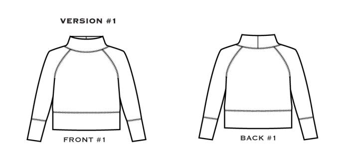 Sew House Seven - Curvy Toaster Sweaters Pattern (16-34)