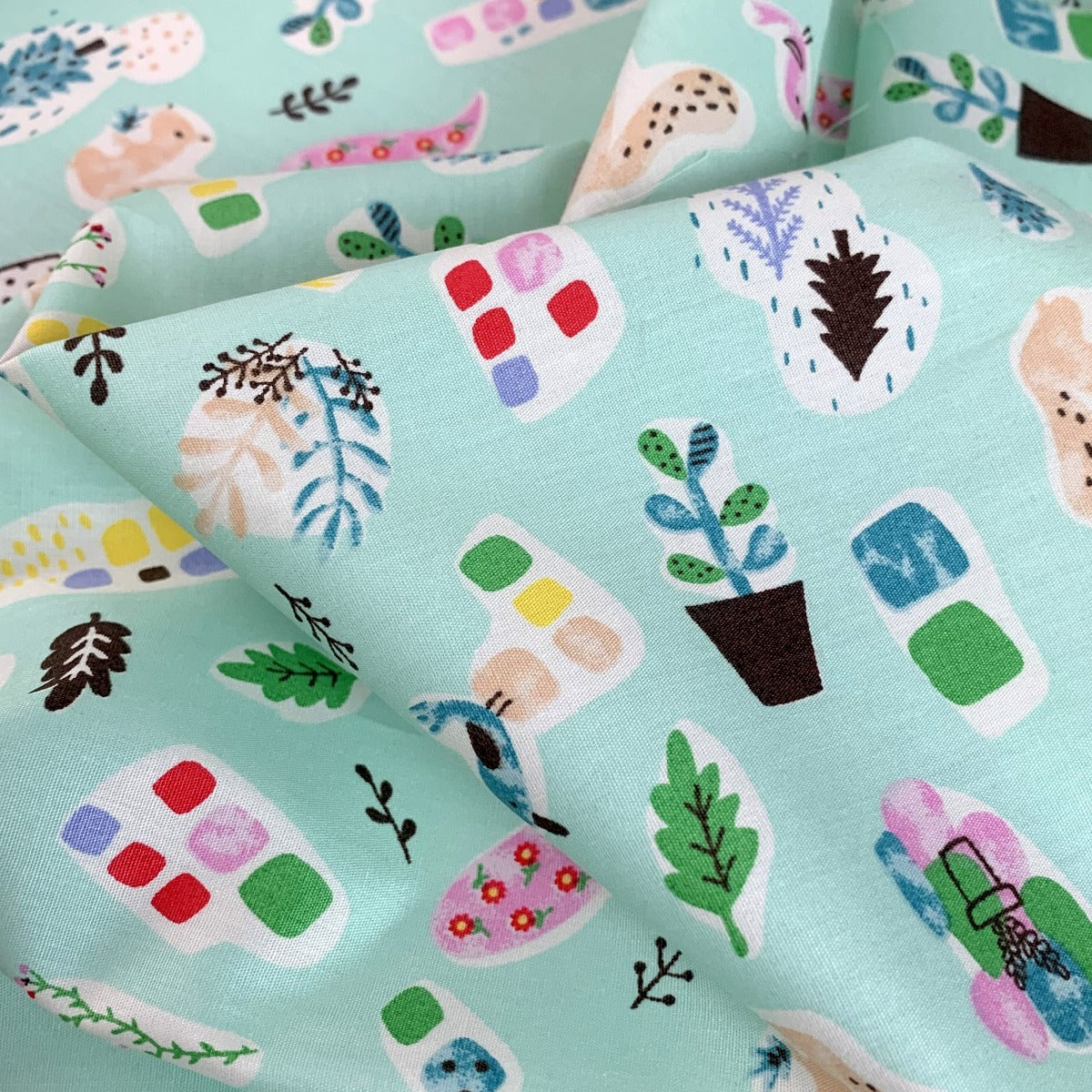 Sewing Room - Flower Pot - Mint