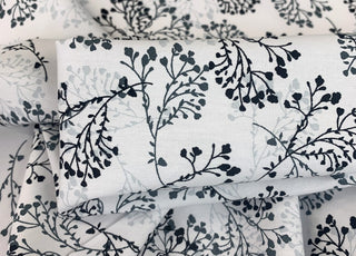 Sewing Room Ivy Black Dress Fabric Fold