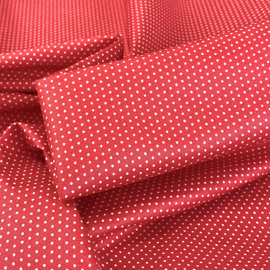 Sewing Room - Micro Dot - Red