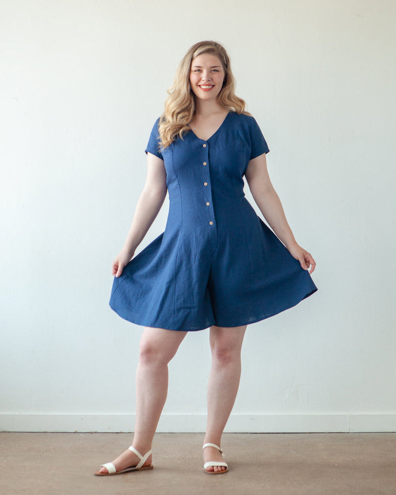 True Bias - Shelby Dress & Romper Pattern (Sizes 0-18)