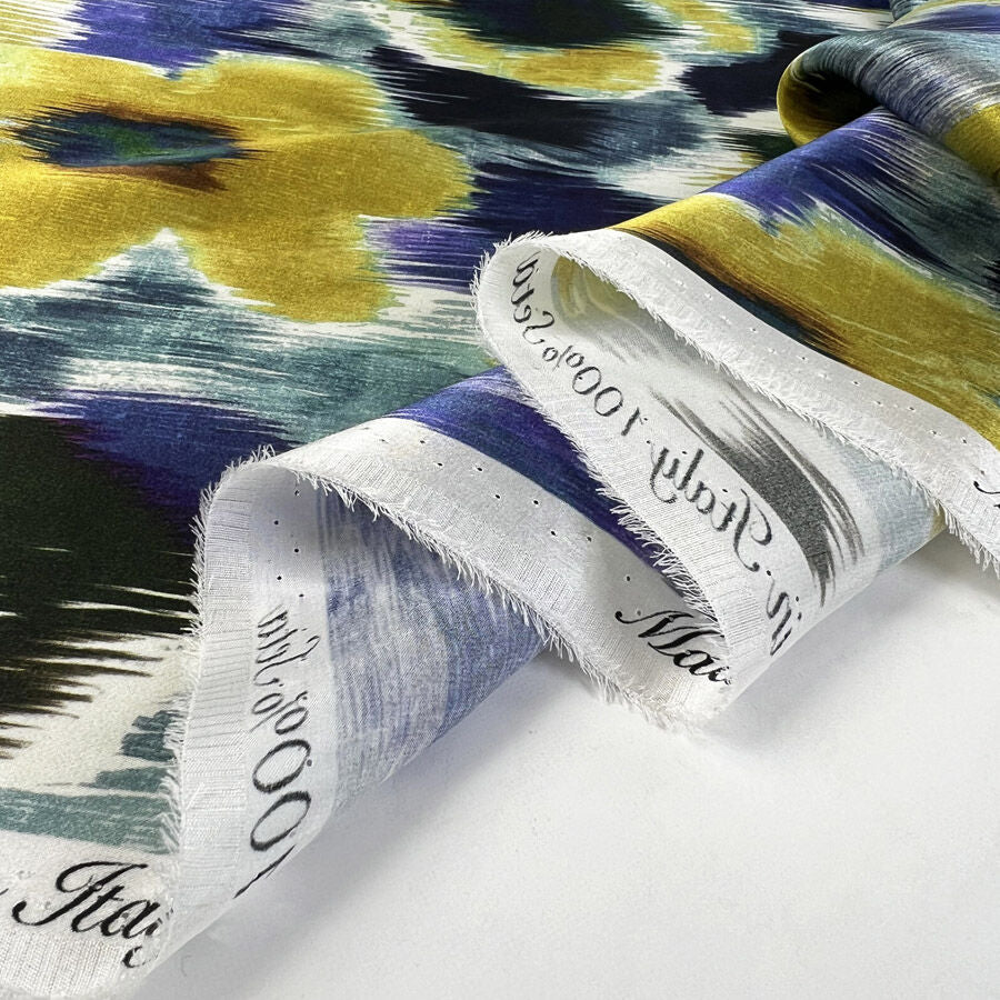 Luxury Italian Silk - Sicilian Summer