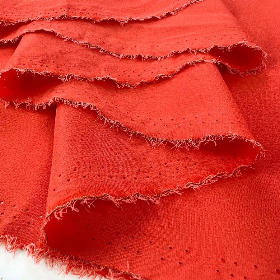 Danbury Crepe - Scarlet