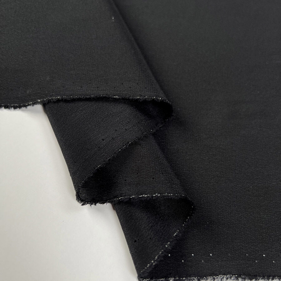 Silk Crepe de Chine - 16 Momme - Black