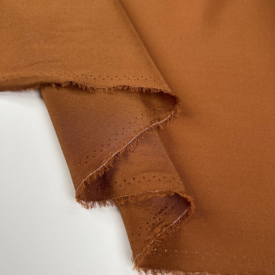 Silk Crepe de Chine - 16 Momme - Tan