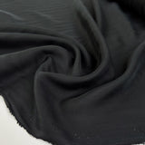 Silk Twill - Eva Black - 14 Momme