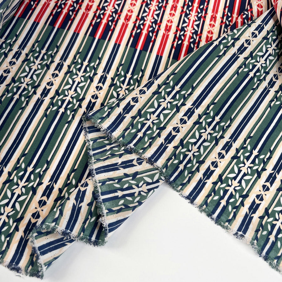 Silks of Italy - Ornate Stripes