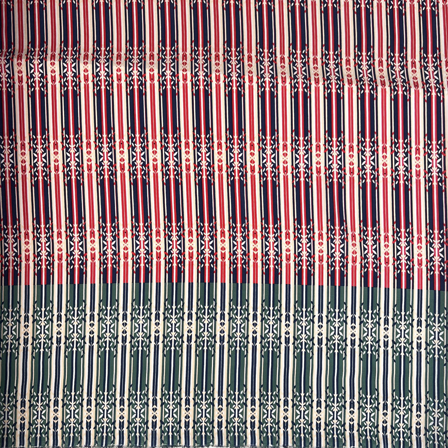 Silks of Italy - Ornate Stripes