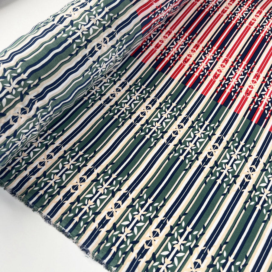 Silks of Italy - Ornate Stripes