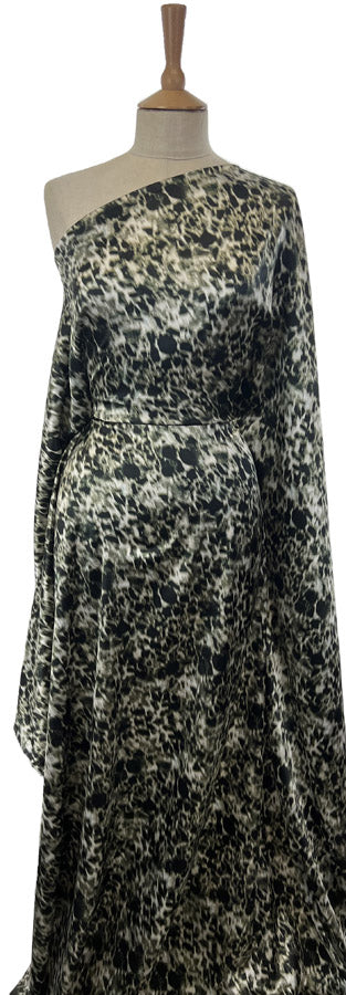 Silky Satin - Animal Olive