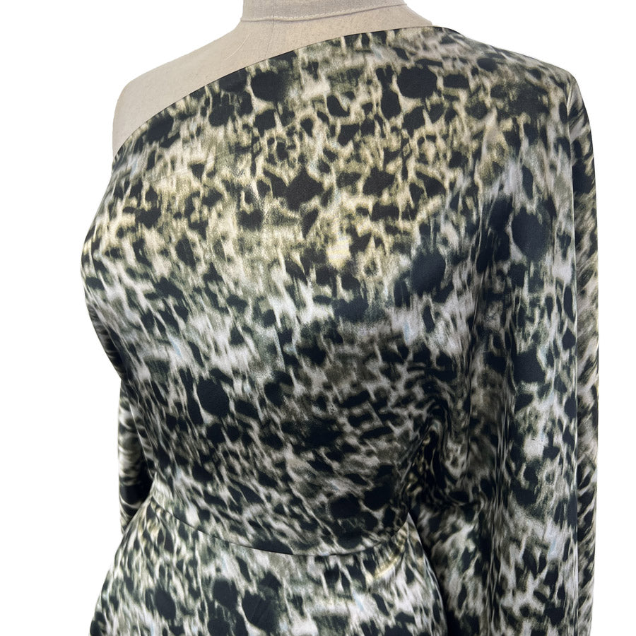 Silky Satin - Animal Olive
