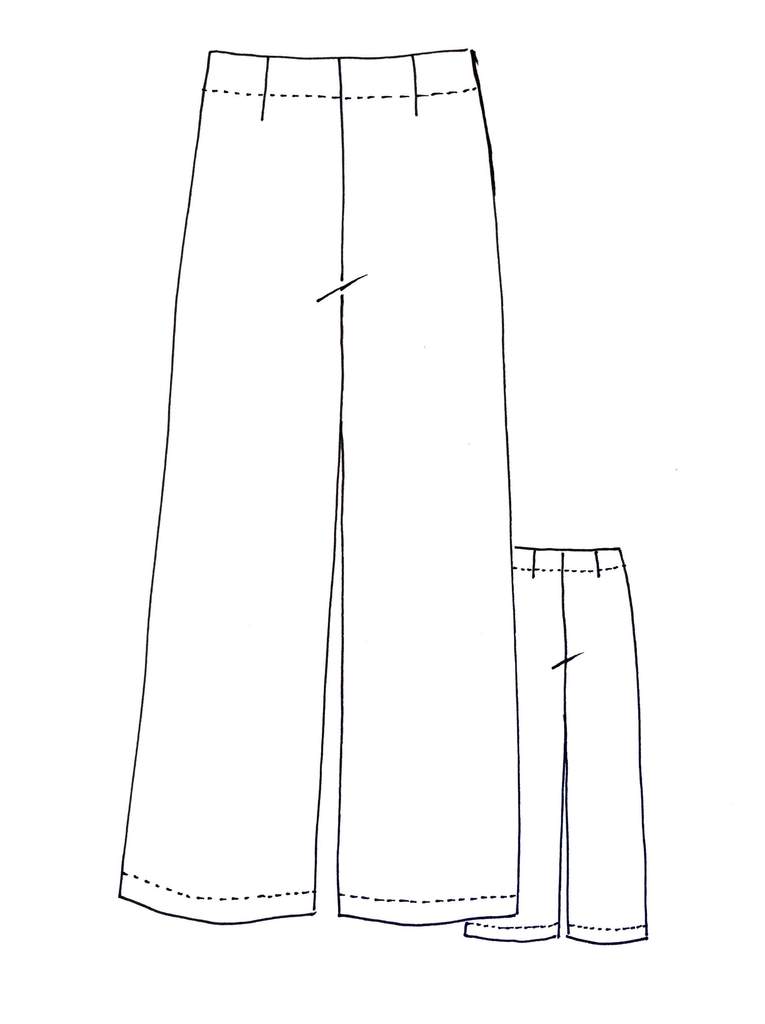 Tessuti - Chiara Pants Sewing Pattern (UK 6-16)