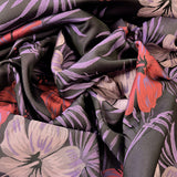 Smooth Brocade - Lilac and Purple