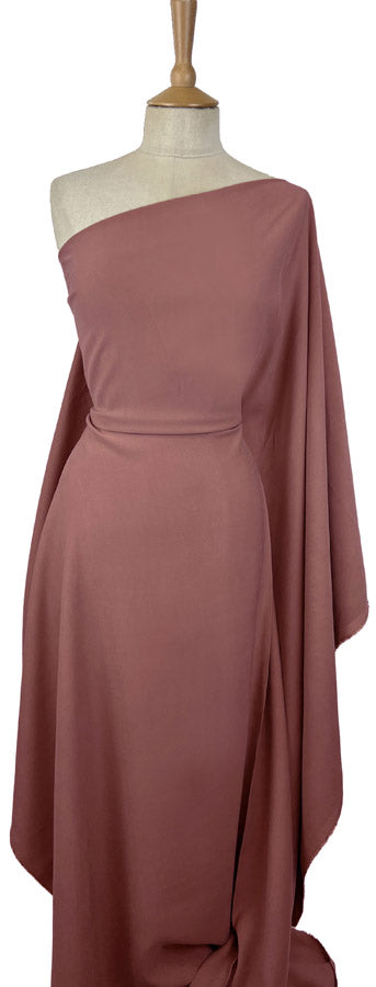 Smooth Rider Pink Viscose Tencel Finish Dressmaking Fabric Mannequin