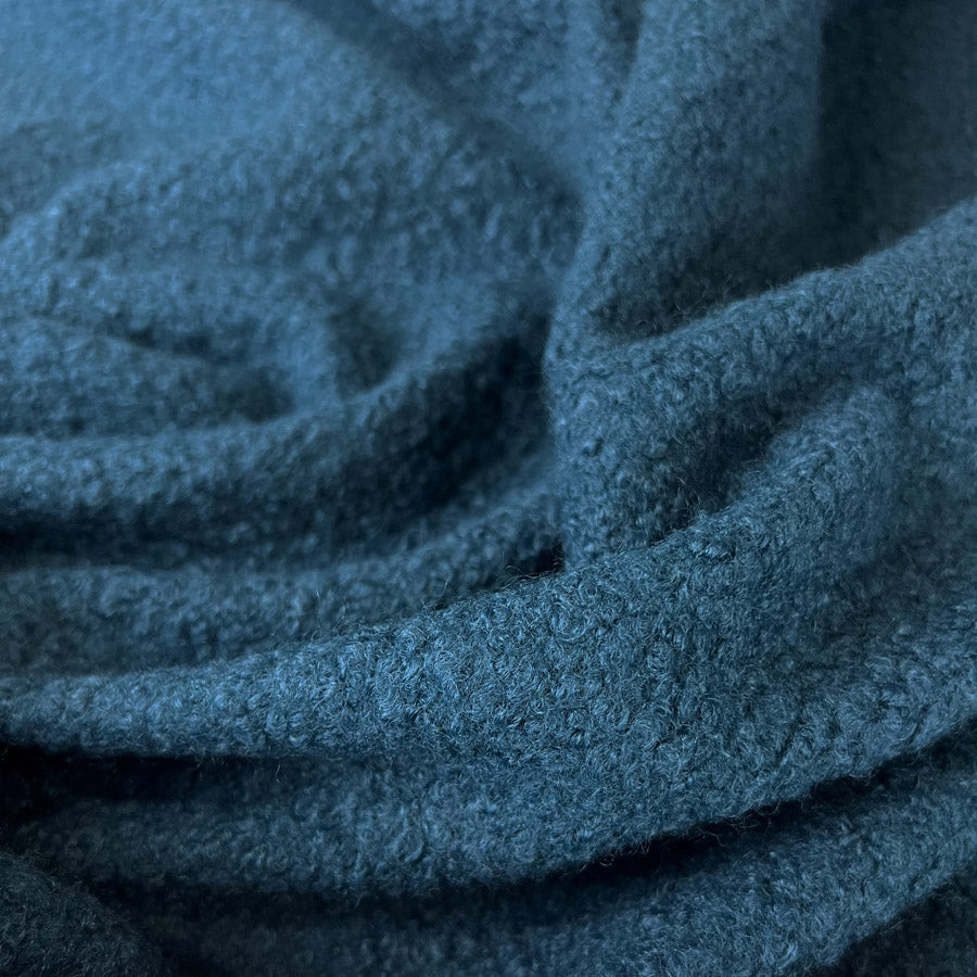 Remnant - Luxury Heavy Boucle - Teal - (75cm)